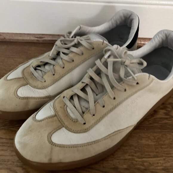 Cole Haan Other - Cole Haan GrandPRO Sneaker White Cream Black Suede Mens 12